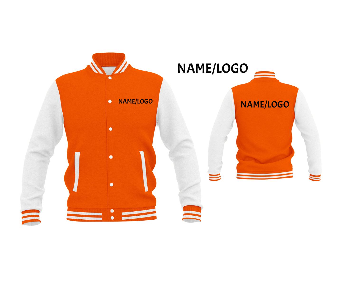 Personalized College Letterman Jacket Wool with Genuine Leather | Custom Bowling Team Varsity Jacket