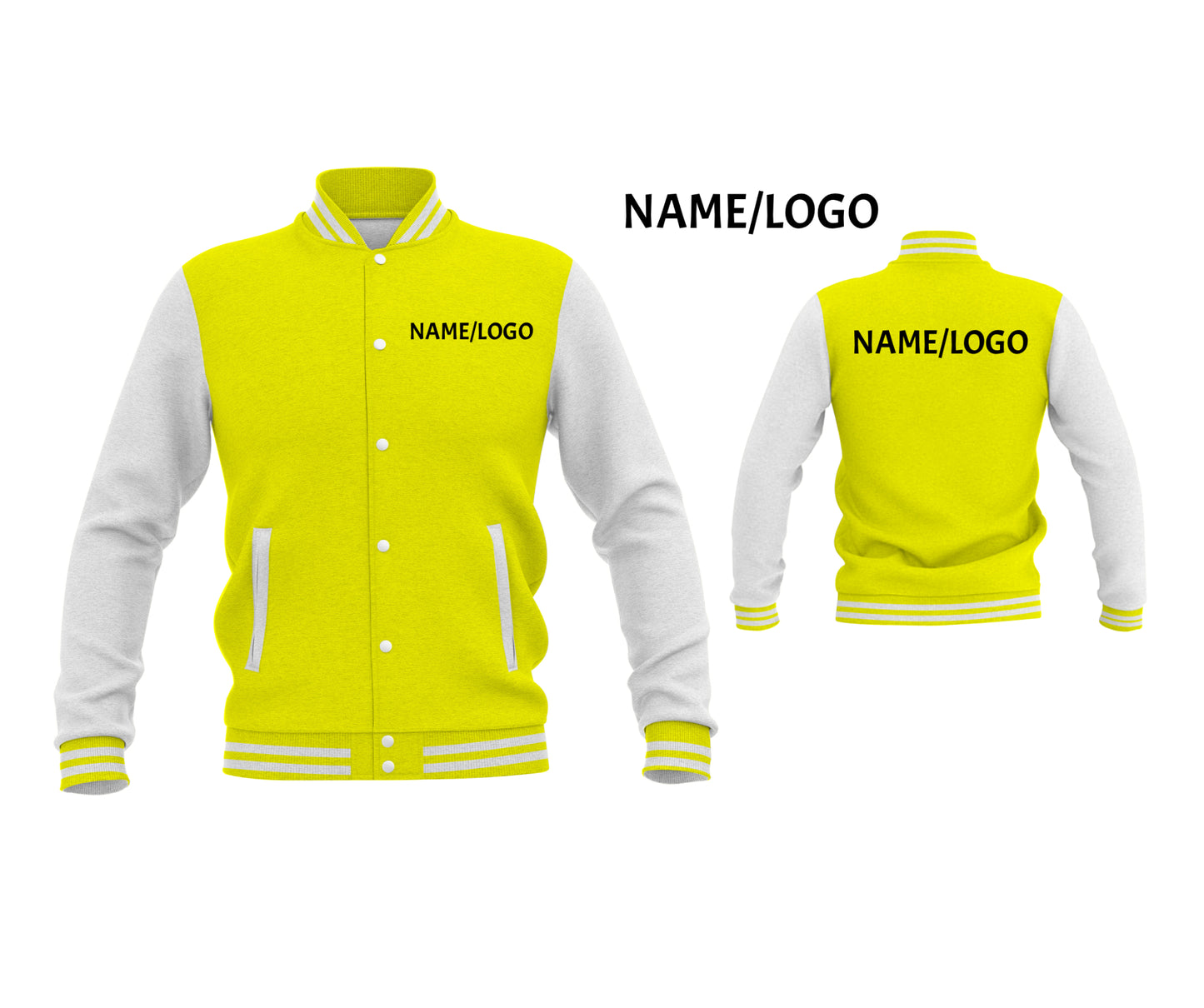 Personalized College Letterman Jacket Wool with Genuine Leather | Custom Bowling Team Varsity Jacket