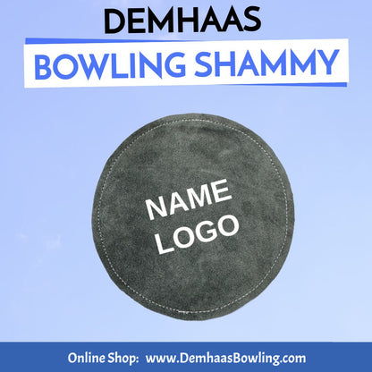 Personalisiertes Leder-Shammy-Pad zur Reinigung von Bowlingkugeln – Unverzichtbares Bowlingzubehör
