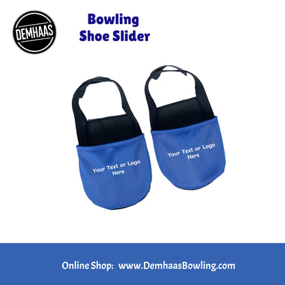 Personalisierter Bowling Schuh-Slider – Individuelles Bowling-Zubehör mit Logo oder Name | Rutschfester Überzieher für Bowlingschuhe
