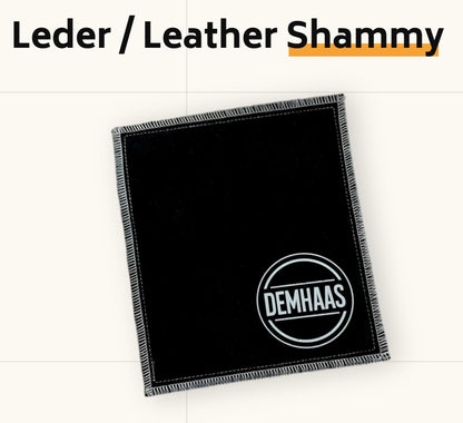 Bowling Shammy Leather Black