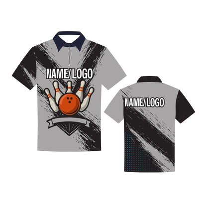 Individuelles Sublimiertes Bowling-Shirt mit Ihrem Logo – Personalisierte Team Trikots – Viele Farben – Größen XS–4XL