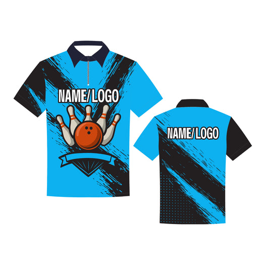 Individuelles Sublimiertes Bowling-Shirt mit Ihrem Logo – Personalisierte Team Trikots – Viele Farben – Größen XS–4XL