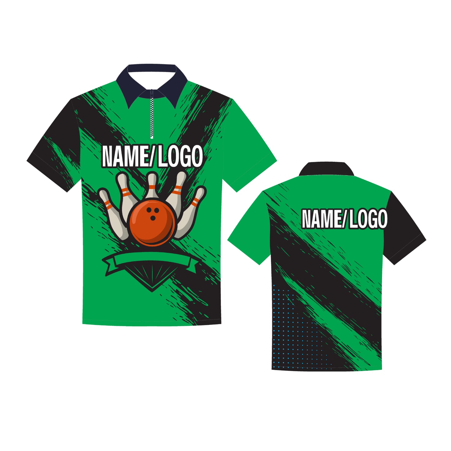 Individuelles Sublimiertes Bowling-Shirt mit Ihrem Logo – Personalisierte Team Trikots – Viele Farben – Größen XS–4XL
