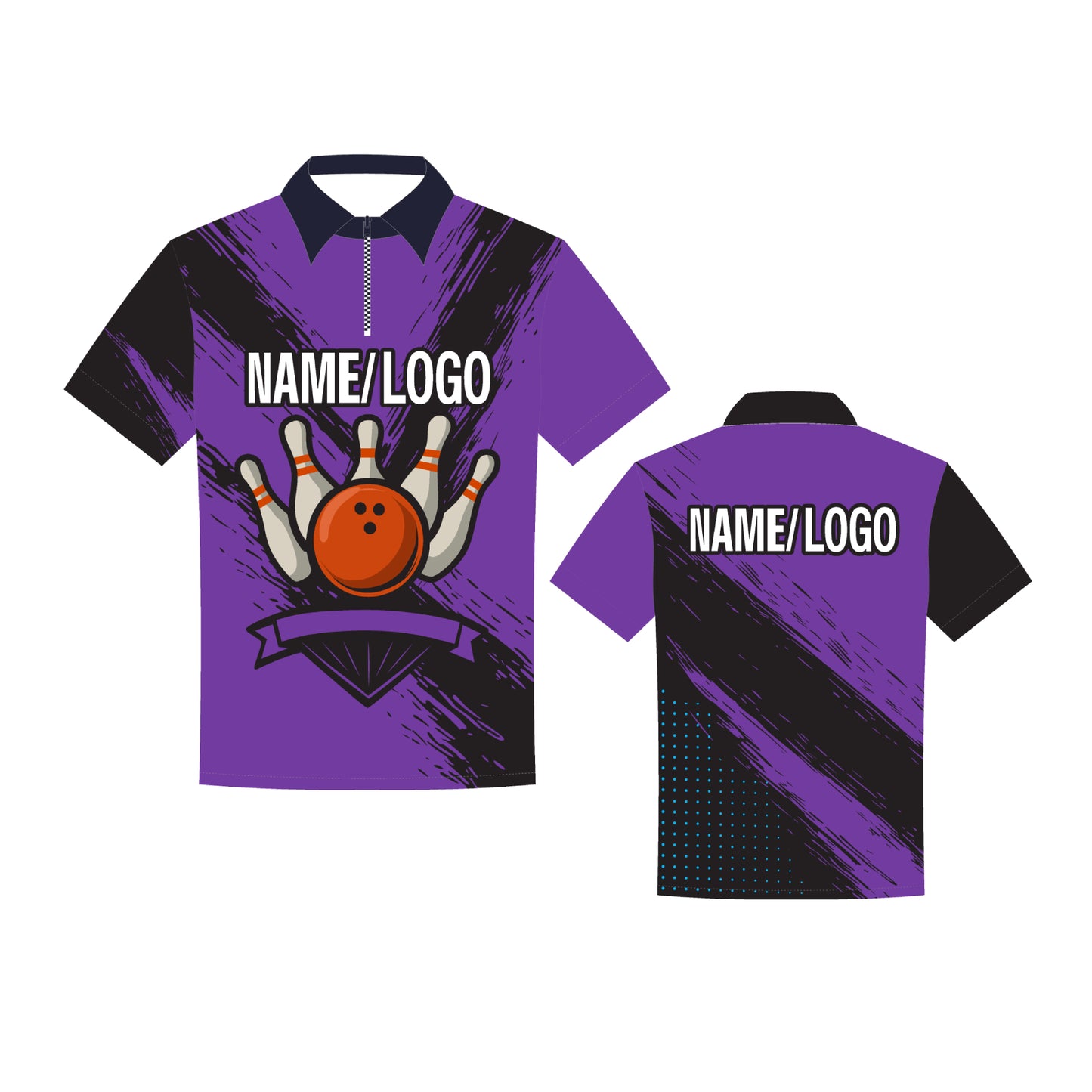 Individuelles Sublimiertes Bowling-Shirt mit Ihrem Logo – Personalisierte Team Trikots – Viele Farben – Größen XS–4XL