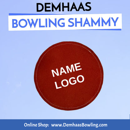Personalisiertes Leder-Shammy-Pad zur Reinigung von Bowlingkugeln – Unverzichtbares Bowlingzubehör